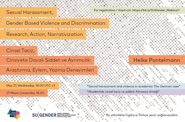 Cinsel Taciz, Cinsiyete Dayalı Şiddet ve Ayrımcılık: Araştırma, Eylem, Yazma Deneyimleri Resmi