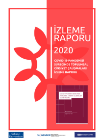 COVID-19 PANDEMİSİ SÜRECİNDE TOPLUMSAL CİNSİYET ÇALIŞMALARI İZLEME RAPORU