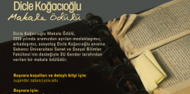 Dicle Koğacıoğlu Makale Ödülü 2017
