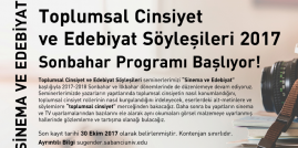 Toplumsal Cinsiyet ve Edebiyat Söyleşileri başlıyor!