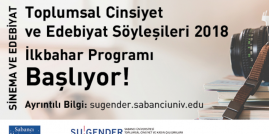 Toplumsal Cinsiyet ve Edebiyat Söyleşileri Bahar Programı