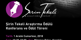 Şirin Tekeli Araştırma Ödülü Konferansı ve Ödül Töreni