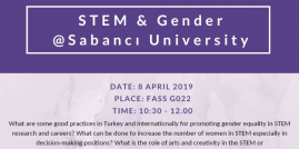 STEM & Gender @ Sabancı University