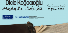 Dicle Koğacıoğlu Makale Ödülü 2020 Başvuruları Açıldı
