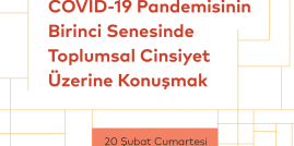 COVID-19 Pandemisinin Birinci Senesinde Toplumsal Cinsiyet Üzerine Konuşmak