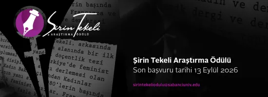Şirin Tekeli Araştırma Ödülü