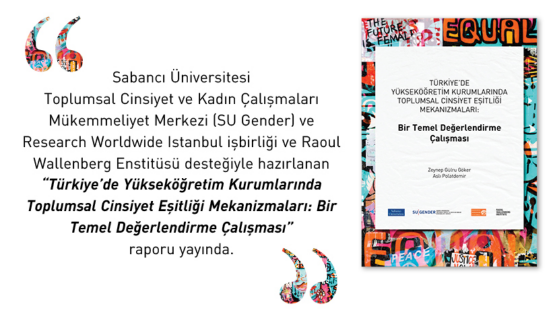Newly Published Report Details Gender Equality Mechanisms in Higher Education Institutions in Turkey