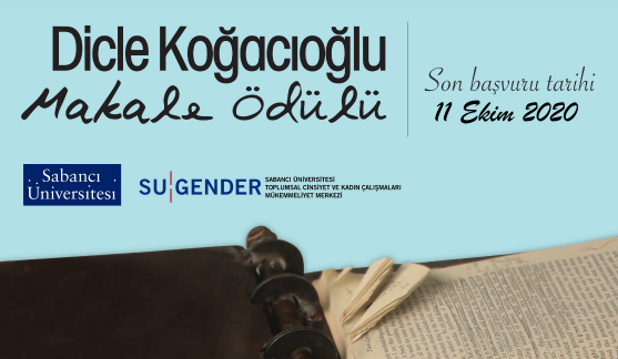 Dicle Koğacıoğlu Makale Ödülü 2020 Başvuruları Açıldı