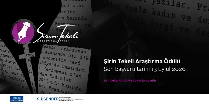 Şirin Tekeli Araştırma Ödülü